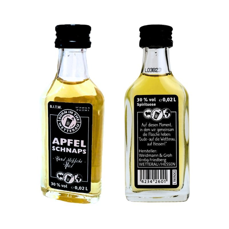 Der kleine Apfelschnaps 30% Vol Alk 