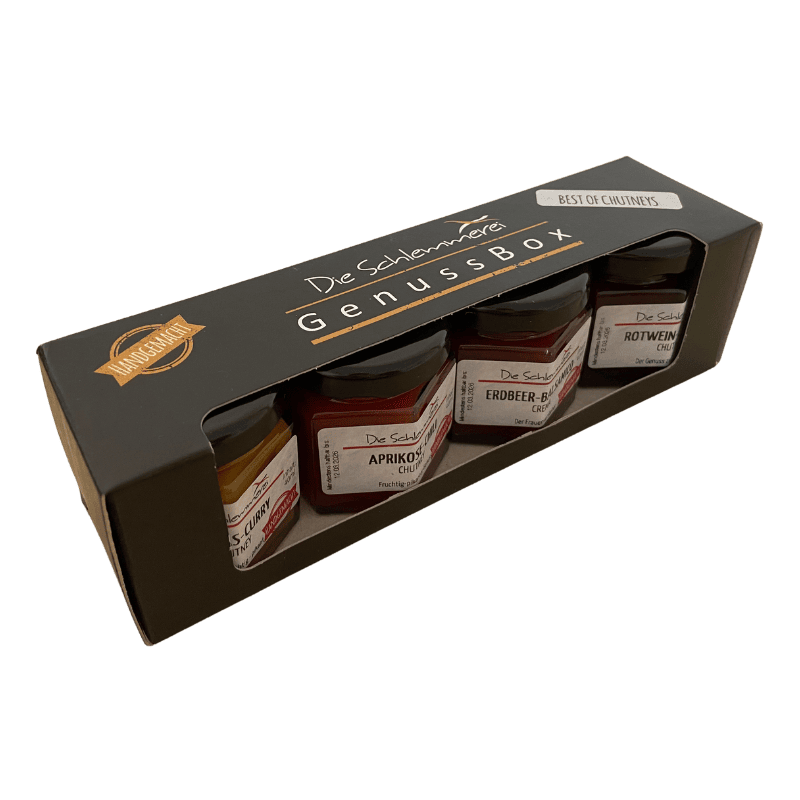 Best of Chutneys Genussbox 4x40ml | Die Schlemmerei