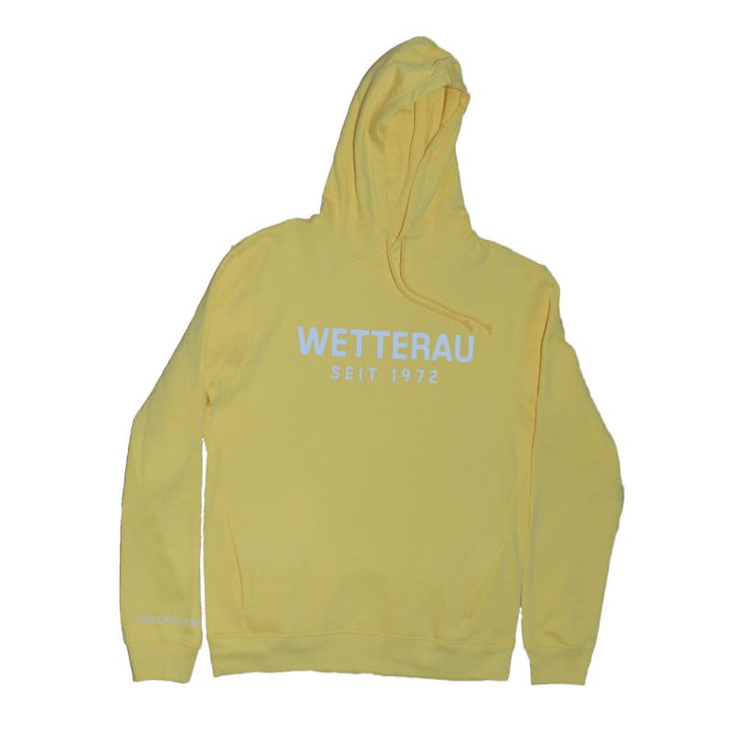 Hoodie Wetterau - seit 1972  -gelb-