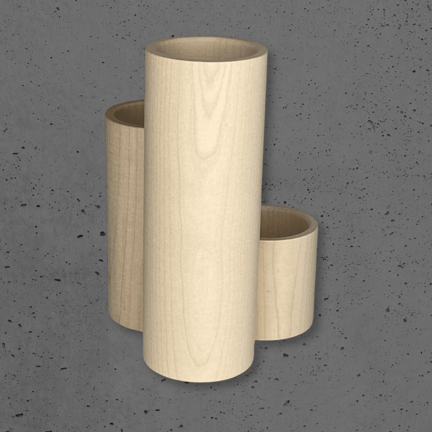 STEP Stiftebecher Bergahorn natur | e+m Holzprodukte