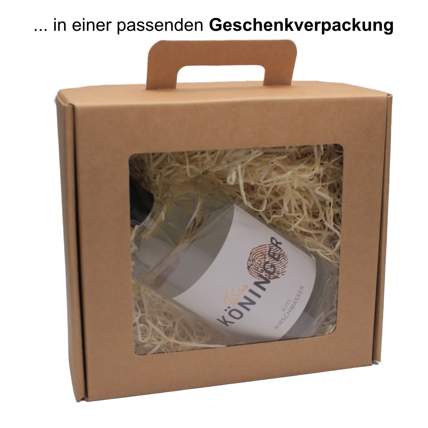 Altes Schwarzwälder Kirschwasser 40% Vol Alk 0,5L
