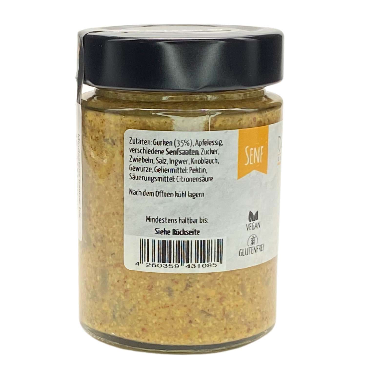 Brotzeit Senf - Gurke trifft Senf