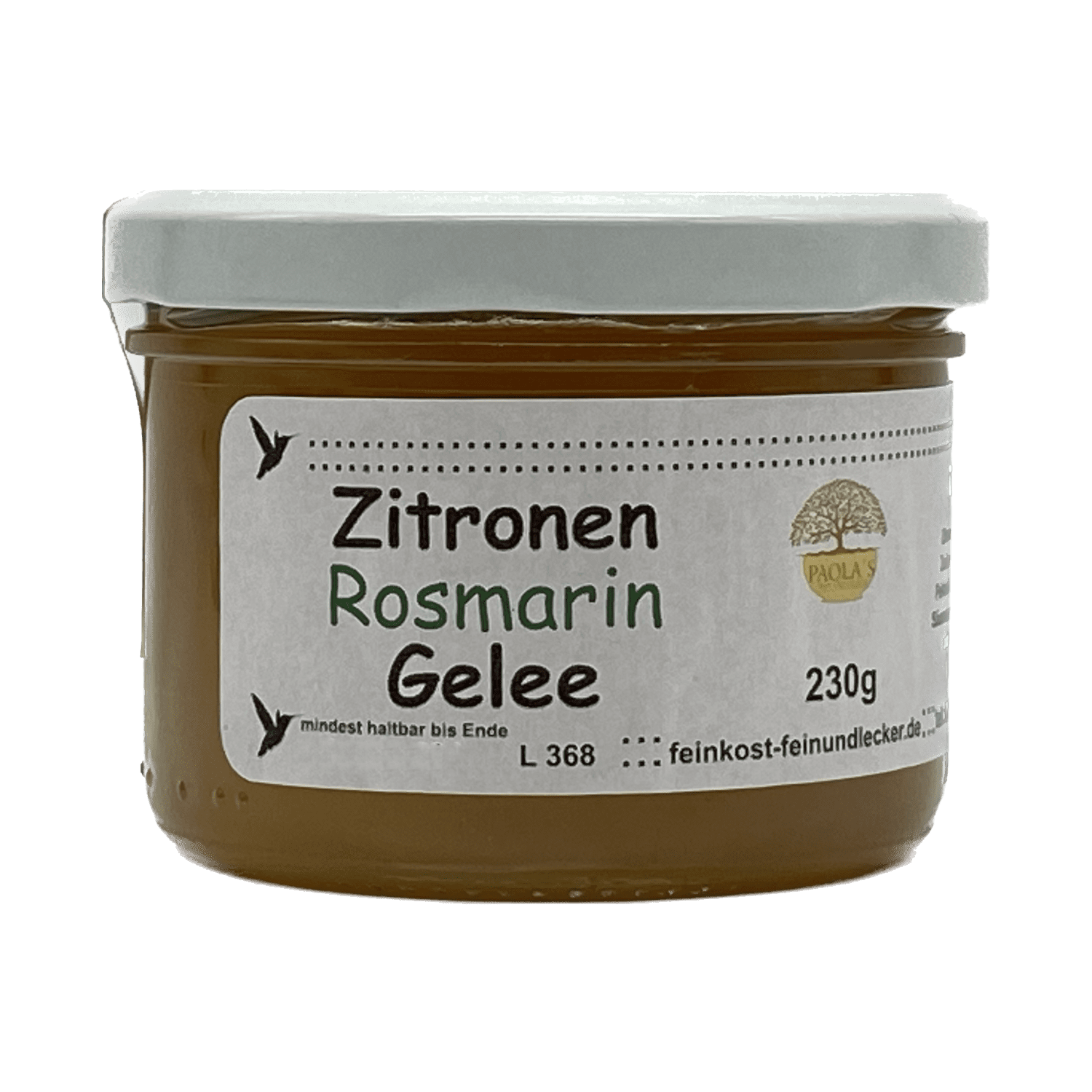 Zitrone-Rosmarin Gelee 230g