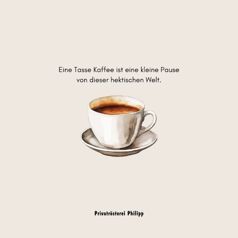 Kaffee-Verköstigung 29. Oktober 2025 mit Privatrösterei Philipp