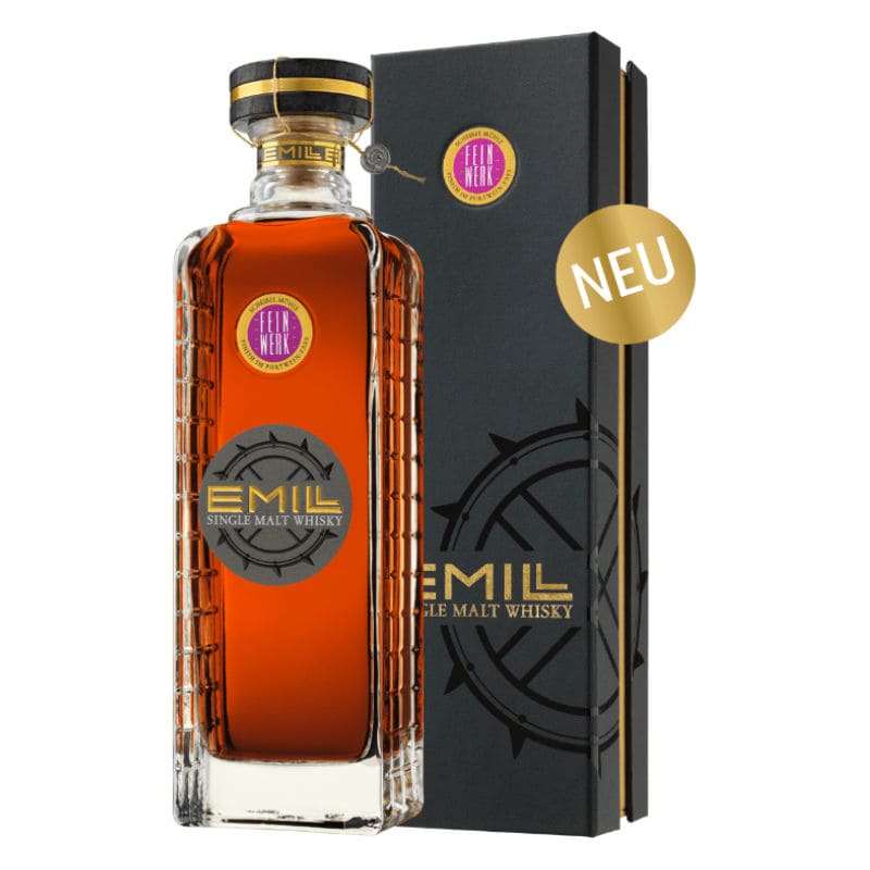 EMILL Single Malt Whisky FEINWERK 42% Vol Alk, 0,7L