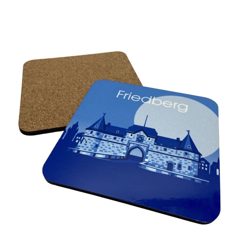 Glas-Untersetzer "Friedberg"