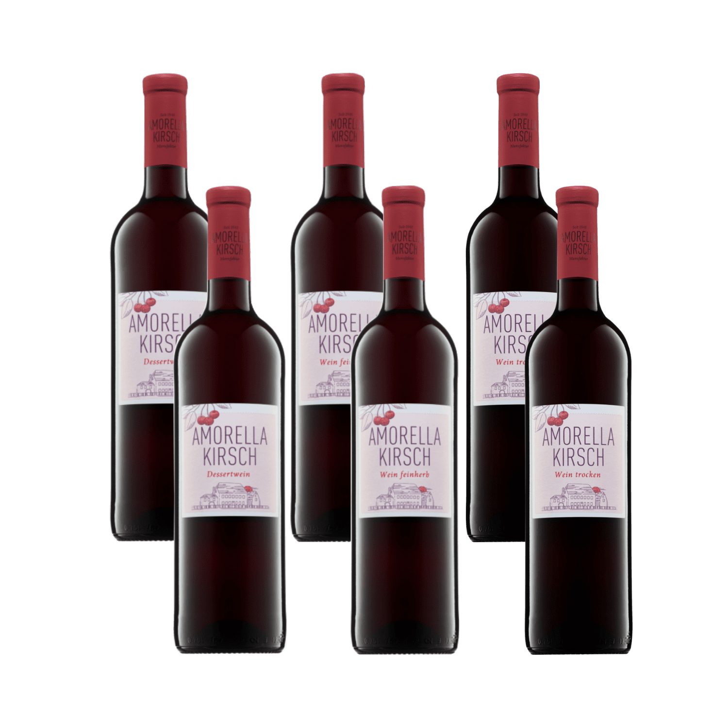 Kirschwein Probierkiste 6x0,75L