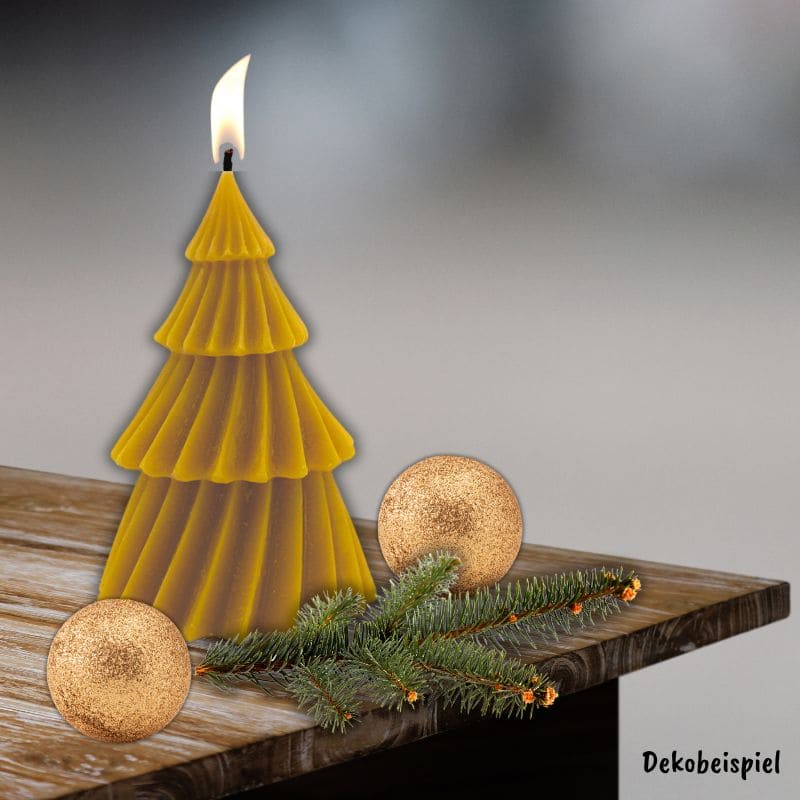 "große Tanne"  Bienenwachskerze Hoffmann´s Imkerei