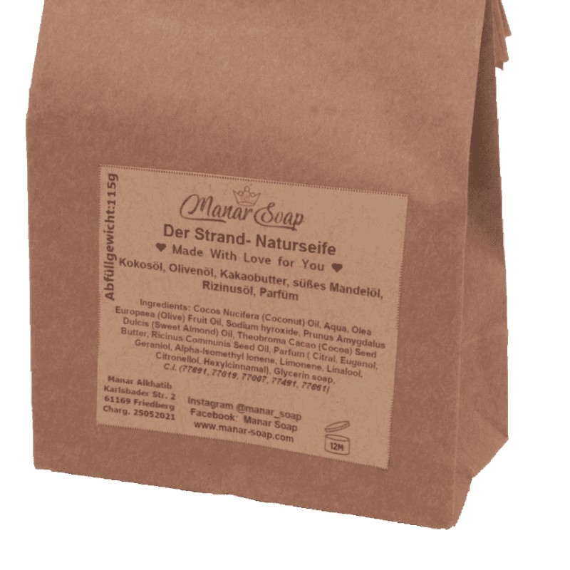 Strand-Seife Naturseife 110g