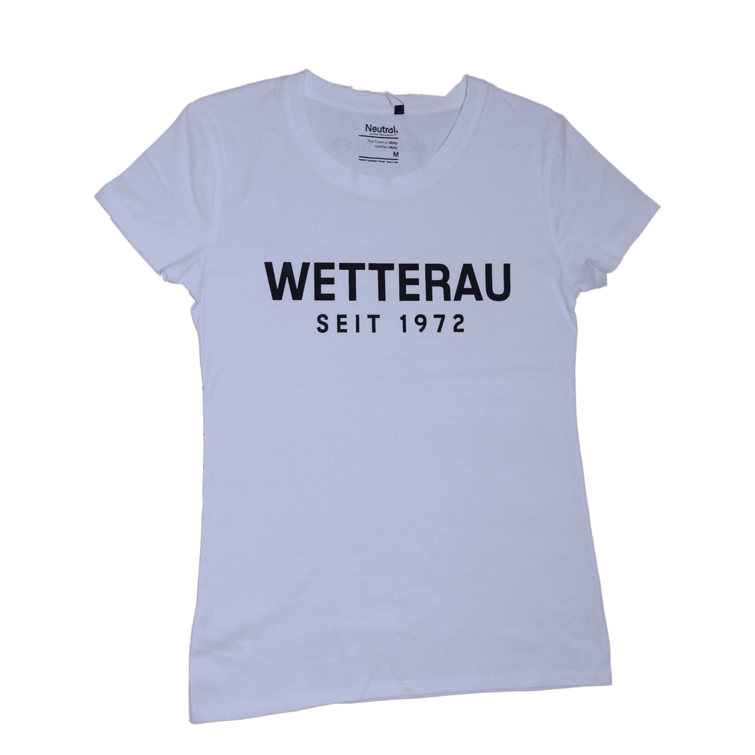 T-shirt Wetterau  -seit 1972  -weiß-