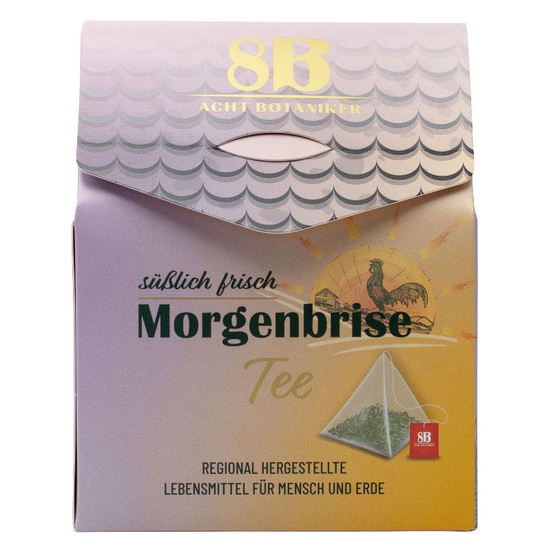 "Morgenbrise" Kräutertee in Pyramidenbeutel 40g Acht Botaniker