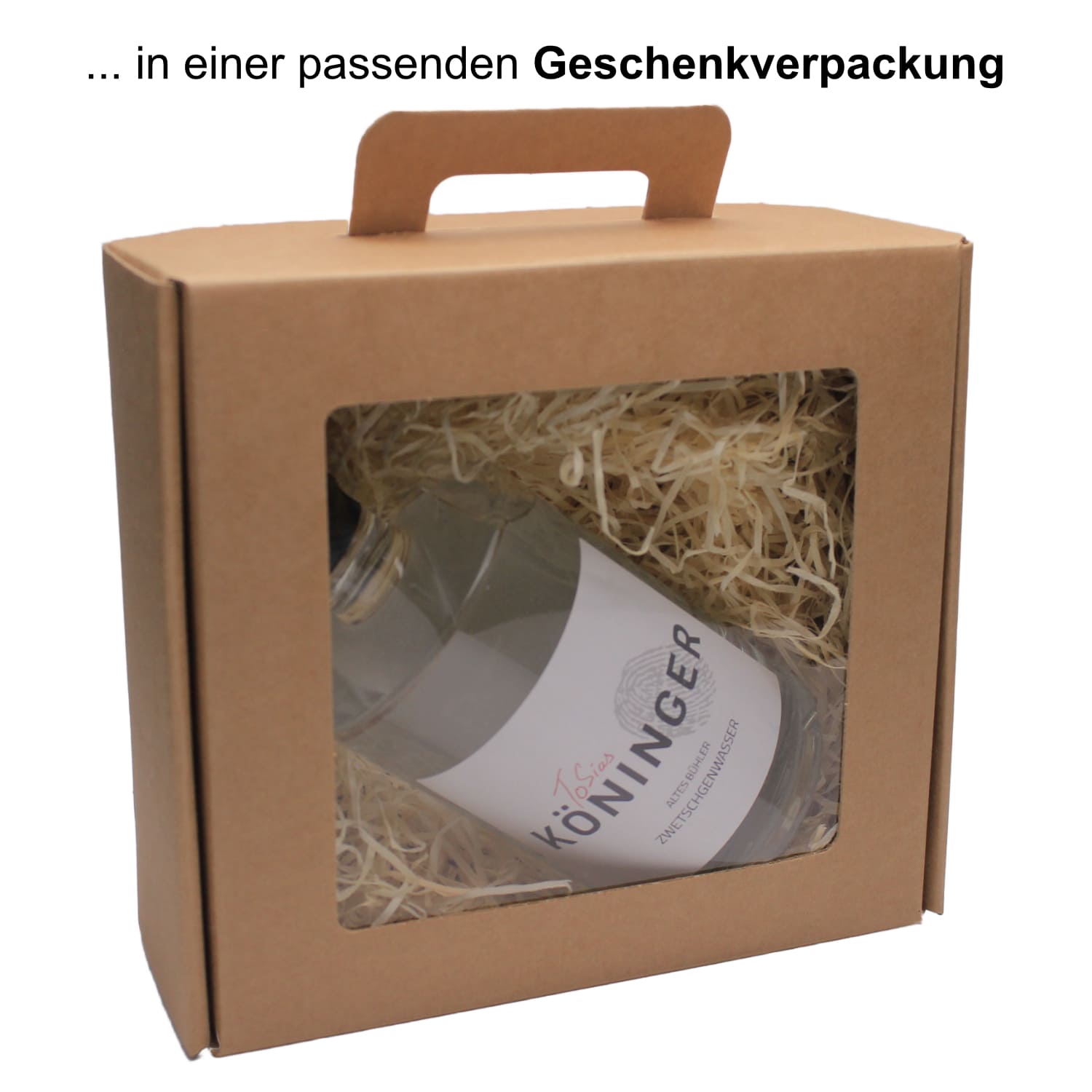 Altes Schwarzwälder Zwetschgenwasser 40% Vol Alk 0,5L