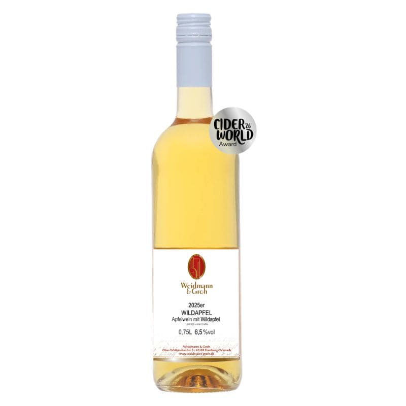 Wildapfel Apfelwein 6,5% Vol Alk 