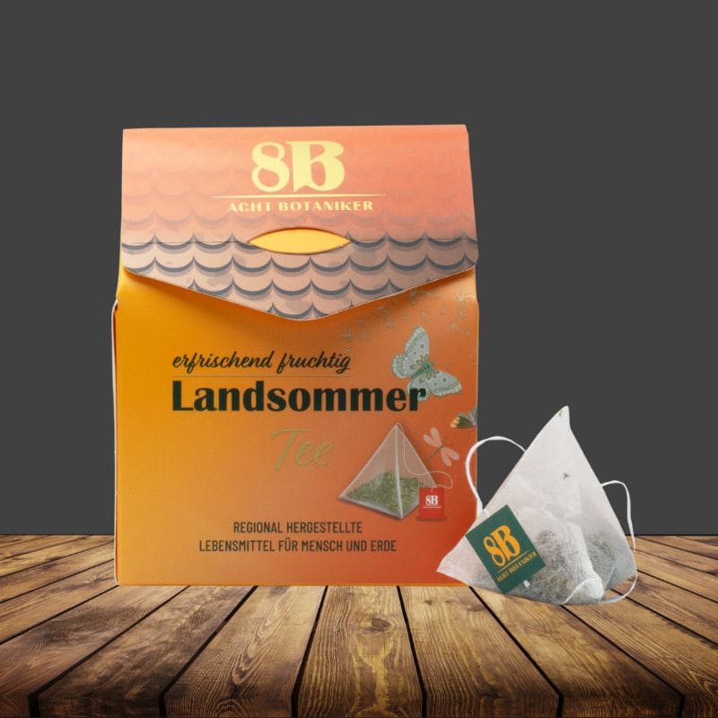 "Landsommer" Kräutertee in Pyramidenbeutel 40g Acht Botaniker