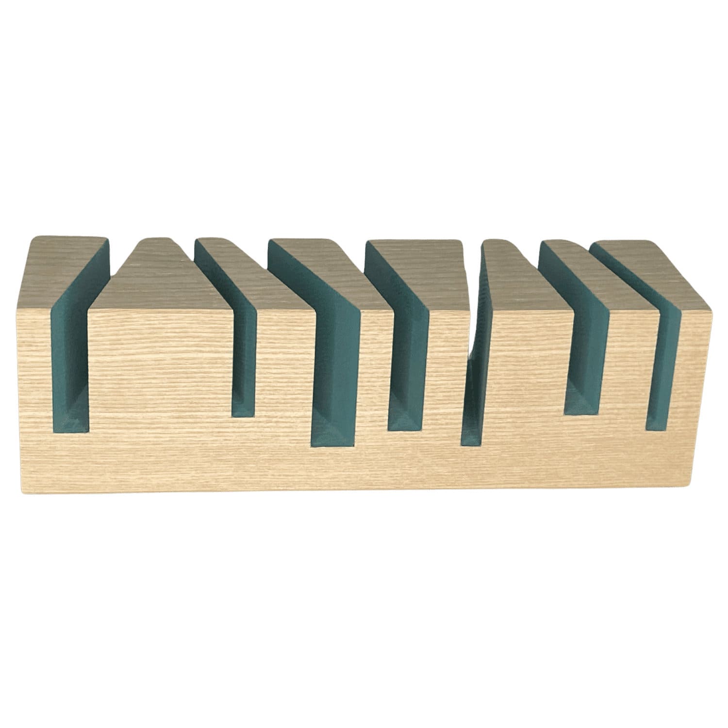 Holzorganizer BRiXX cuts Braunesche eisblau | e+m Holzprodukte