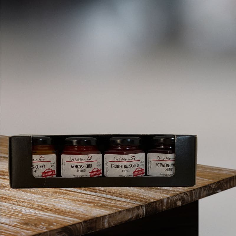 Best of Chutneys Genussbox 4x40ml | Die Schlemmerei