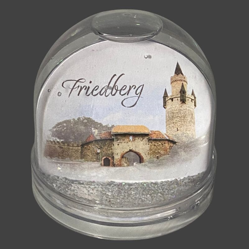 Friedberg Schneekugel Burgtor Nord