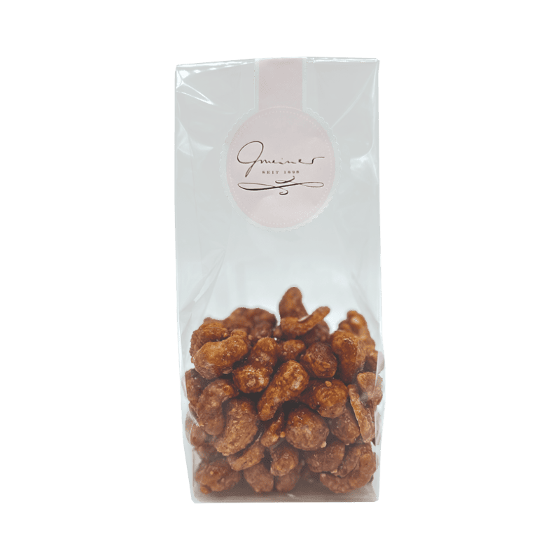 Caramelisierte Cashew mit Meersalz, 180g