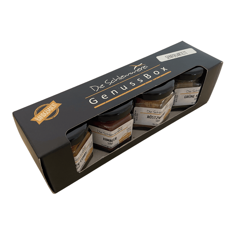 Senfquartett Genussbox 4x40ml