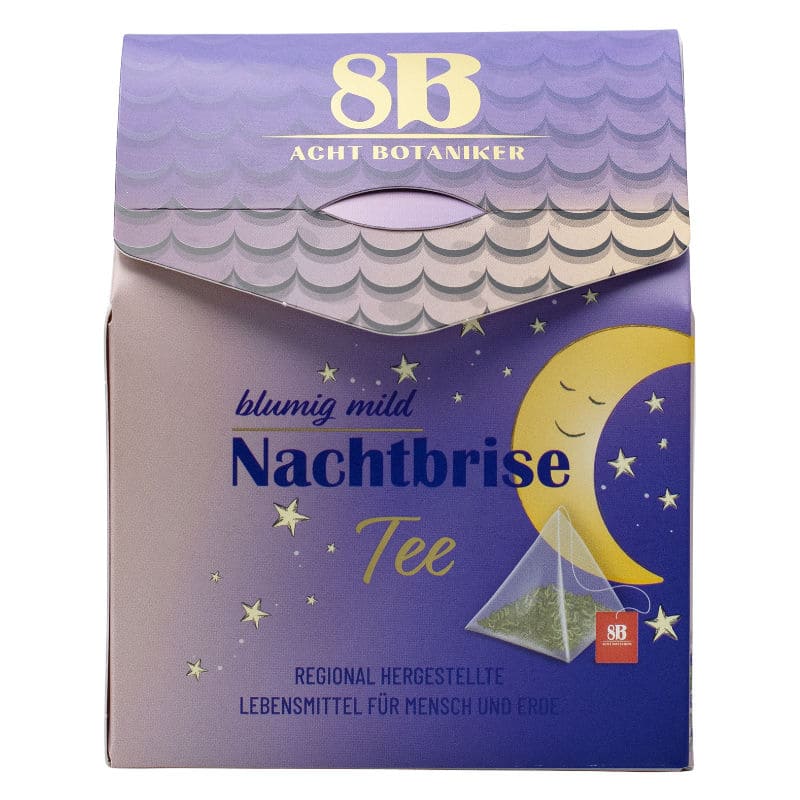 "Nachtbrise" Kräutertee in Pyramidenbeuteln 40g Acht Botaniker