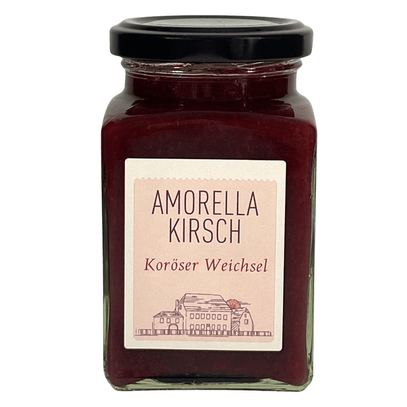 Koröser Weichsel Sauerkirsch-Fruchtaufstrich 270g | Amorella Kirsch