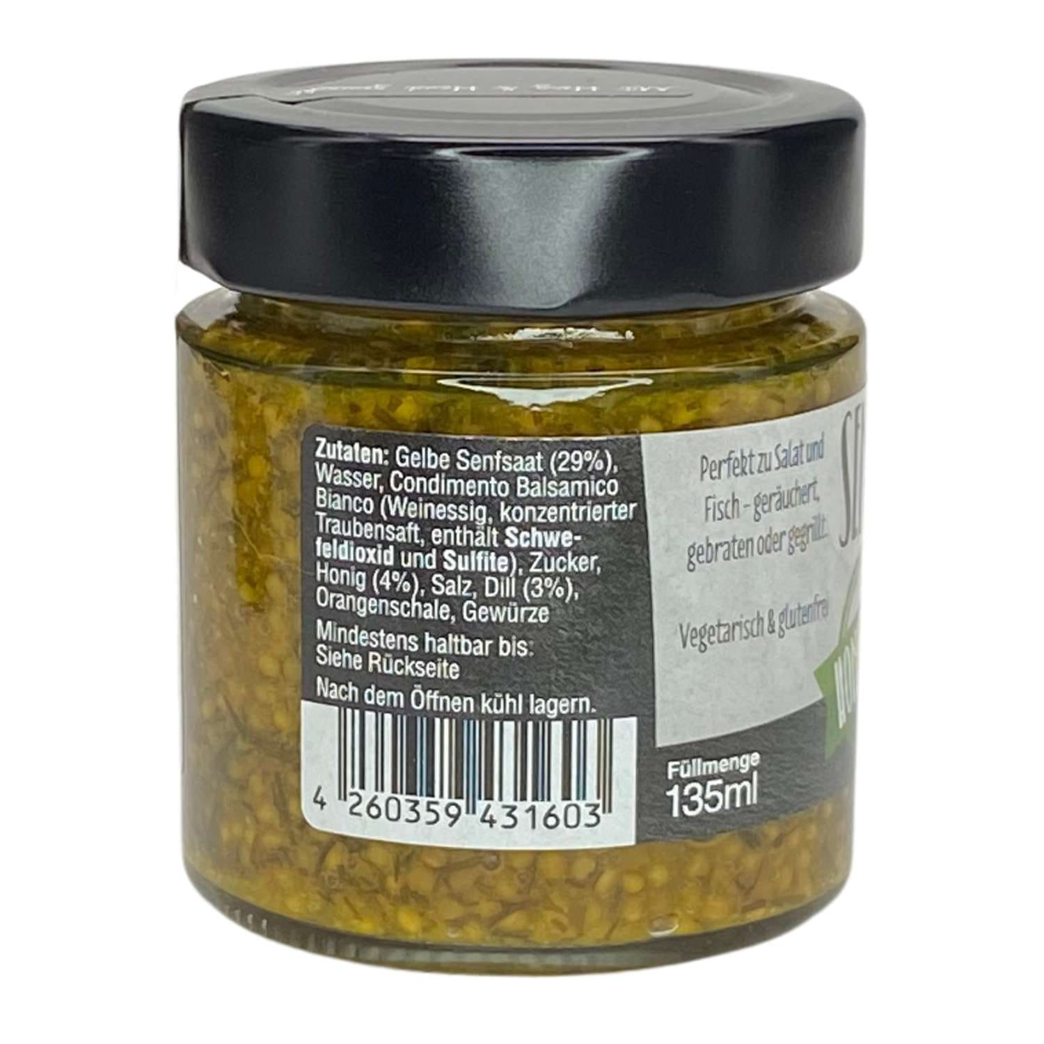 Senfkaviar - Honig-Dill 135ml