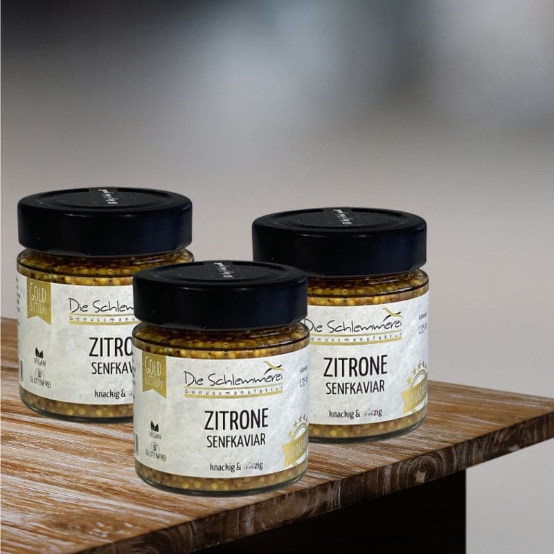 Senfkaviar - Zitrone 135ml