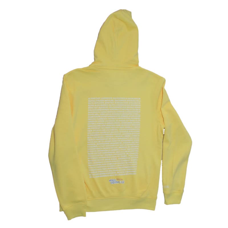 Hoodie Wetterau - seit 1972  -gelb-