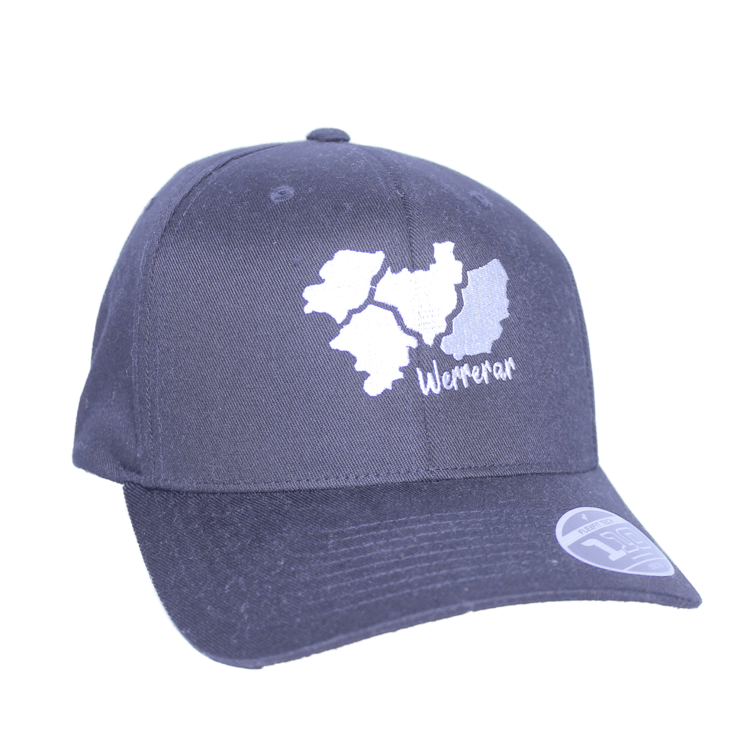 Cap klassisch Wetteraukarte schwarz