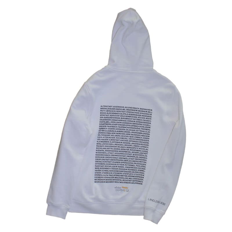 Hoodie Wetterau - seit 1972  -weiß-