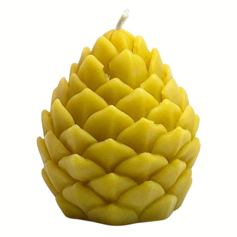 Bienenwachskerze "Zapfen"