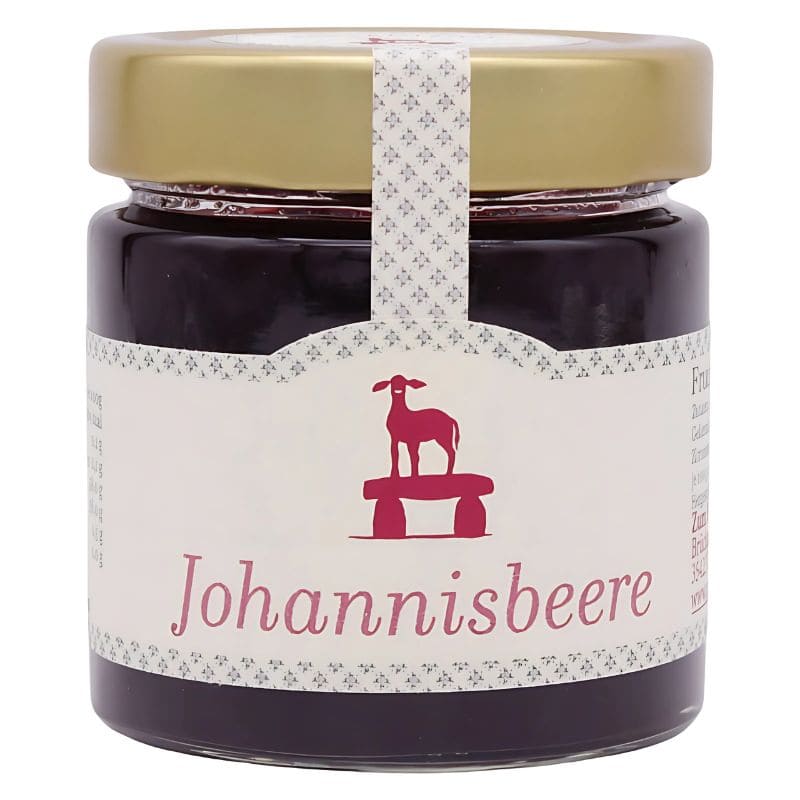 Fruchtaufstrich Rote Johannisbeere 200g