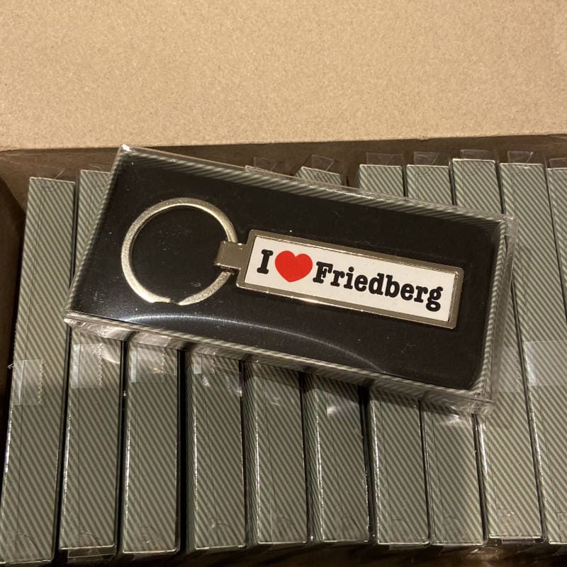 Friedberg Schlüsselanhänger & Flaschenöffner I ♥ Friedberg