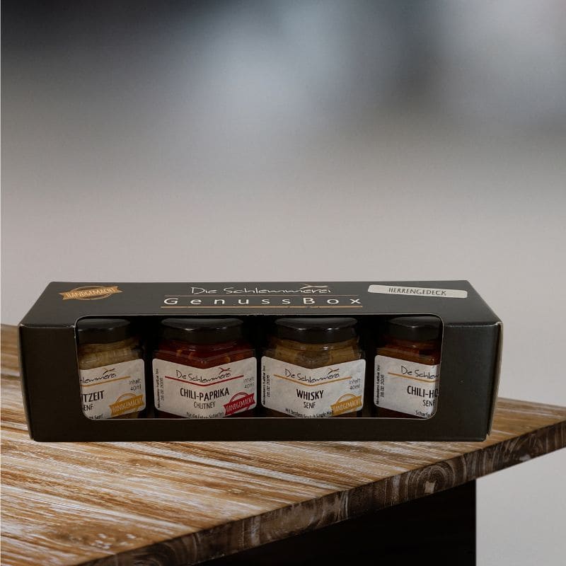 Herrengedeck Genussbox 4x40ml