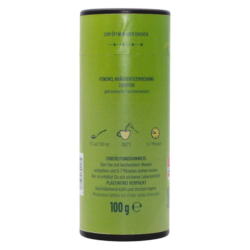"Fenchel" Kräutertee - lose in der Pappdose 100g Acht Botaniker