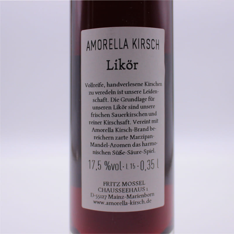 Kirschlikör 17,5%vol., 0,35l