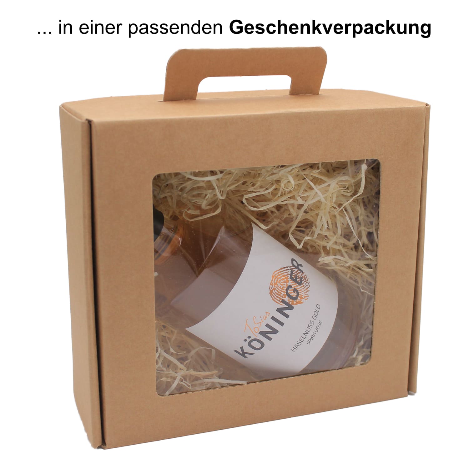 Haselnuss Gold 35%vol Alk, 0,5L