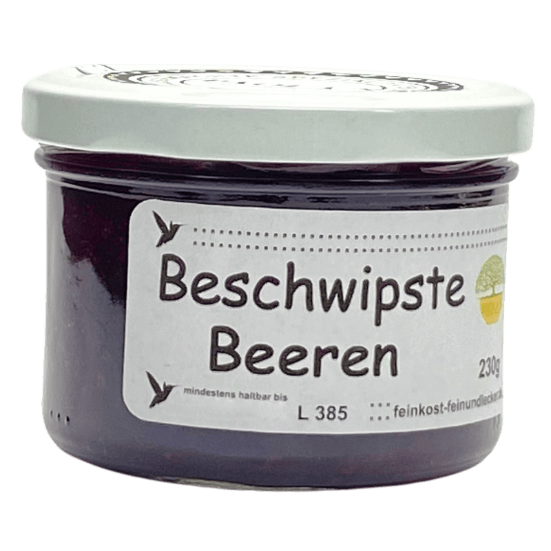 Beschwipste Beeren Fruchtaufstrich Paola´s Fein & Lecker 230g