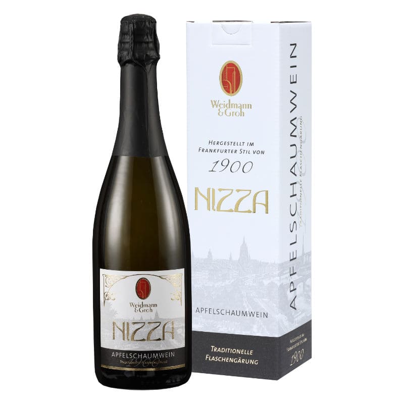 Apfelschaumwein NIZZA 10% Vol Alk 0,75L