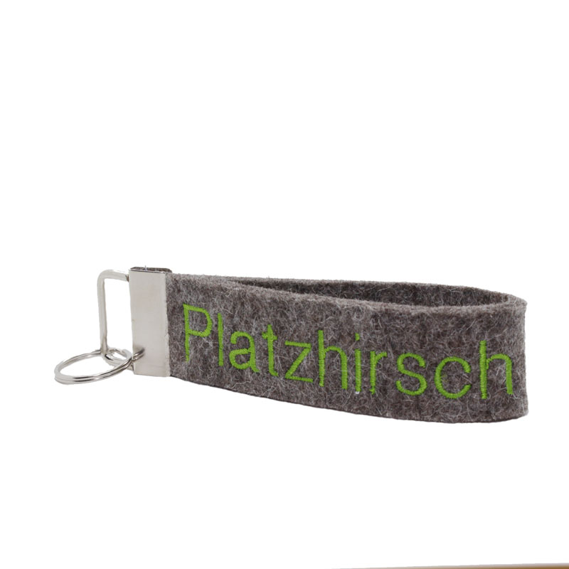 Schlüsselanhänger "Platzhirsch"