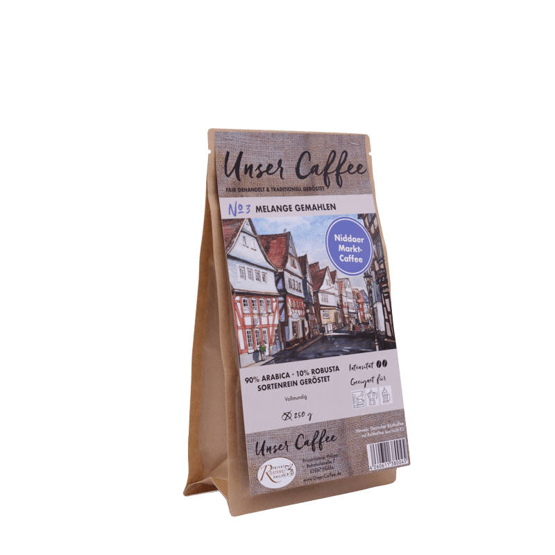 Unser Caffee Melange No.3 ganze Bohne, 250g