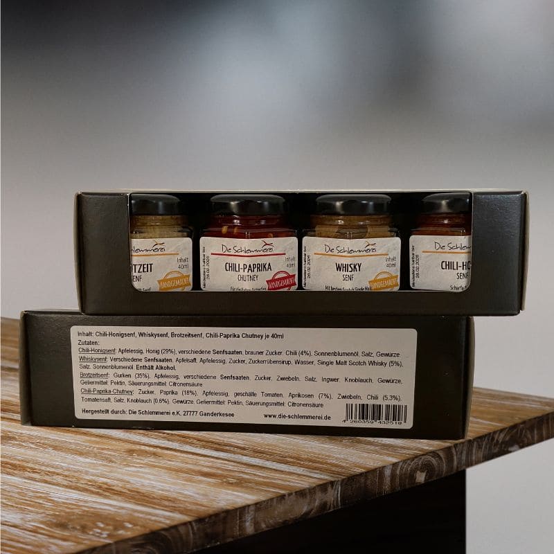 Herrengedeck Genussbox 4x40ml