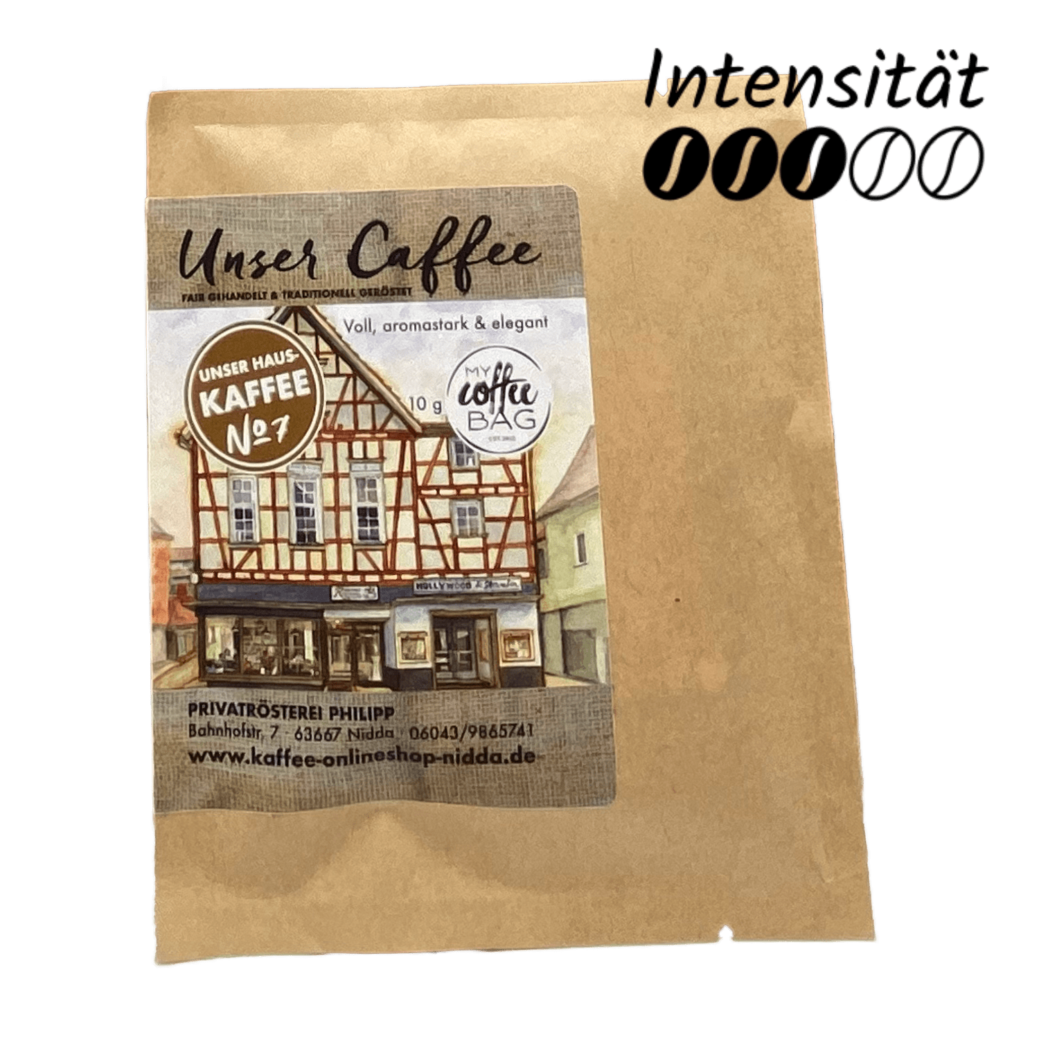 Unser Caffee Coffeebag Hauskaffee No.7, 10g