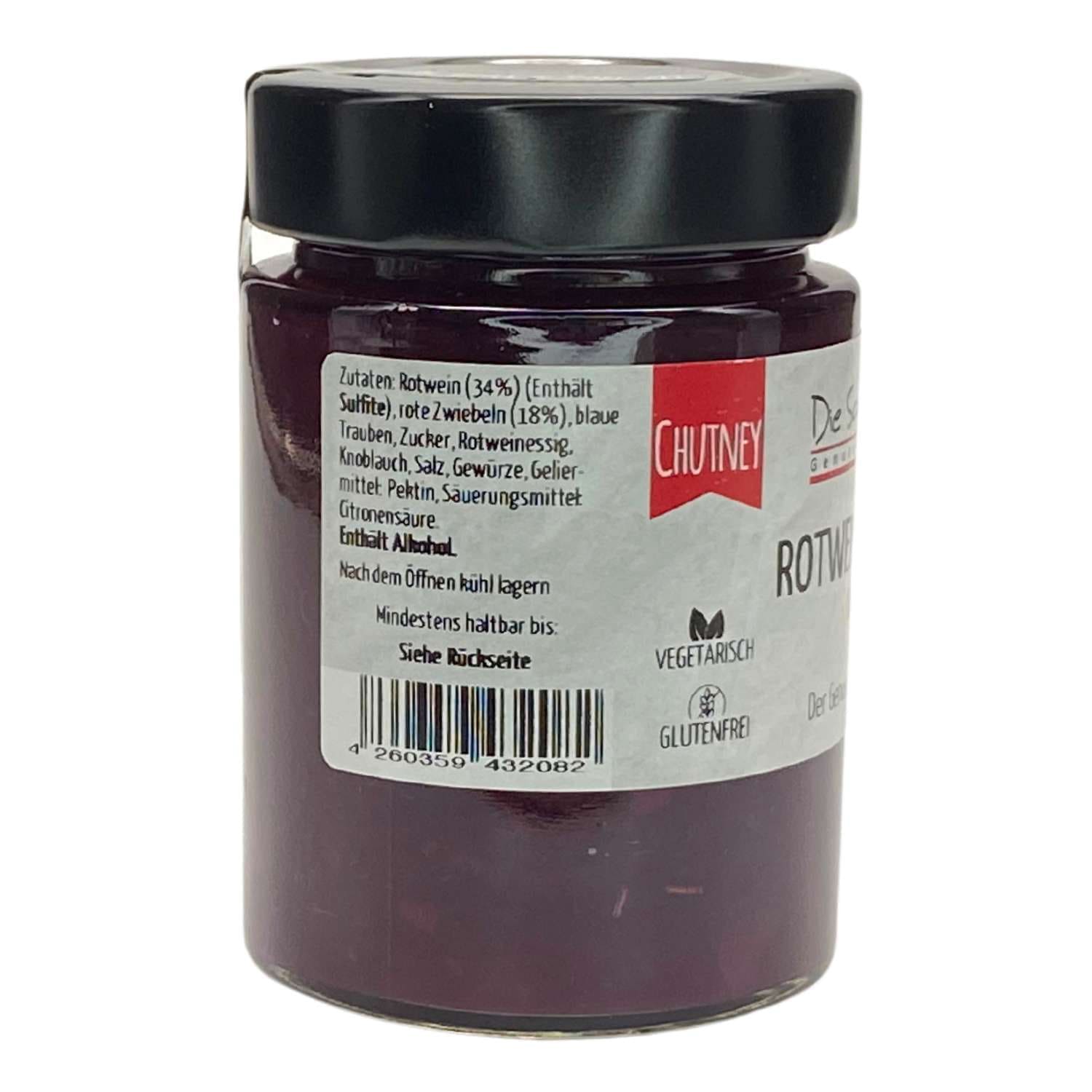 Rotwein-Zwiebel Chutney - Der Genuss zu Käse & Wild