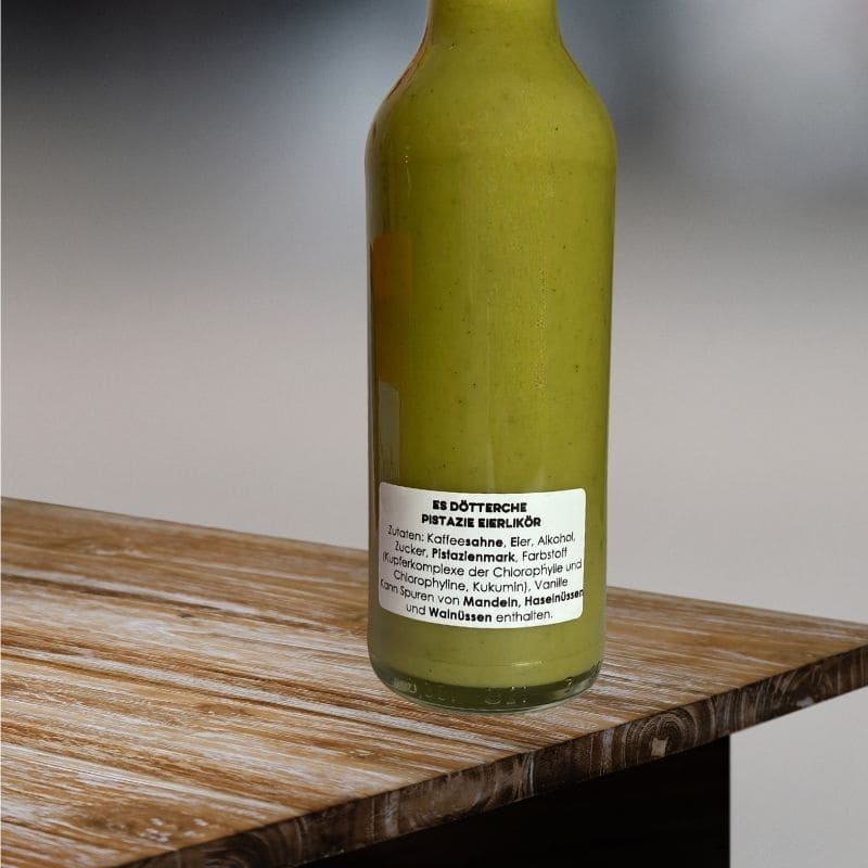 Pistazie Eierlikör „Es Dötterche“ 19,6% Vol Alk, 350ml