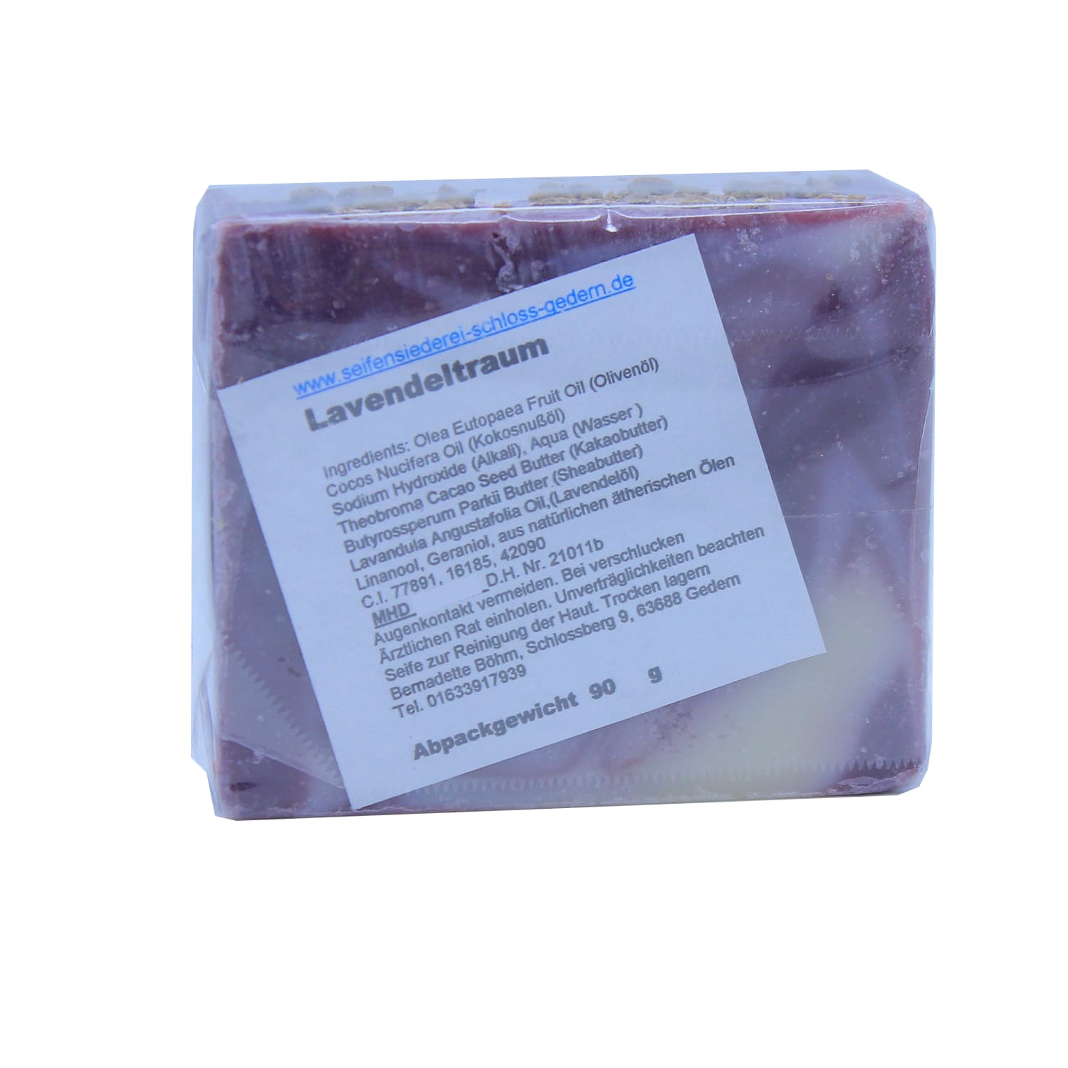 Lavendeltraum Seife, 90gr.