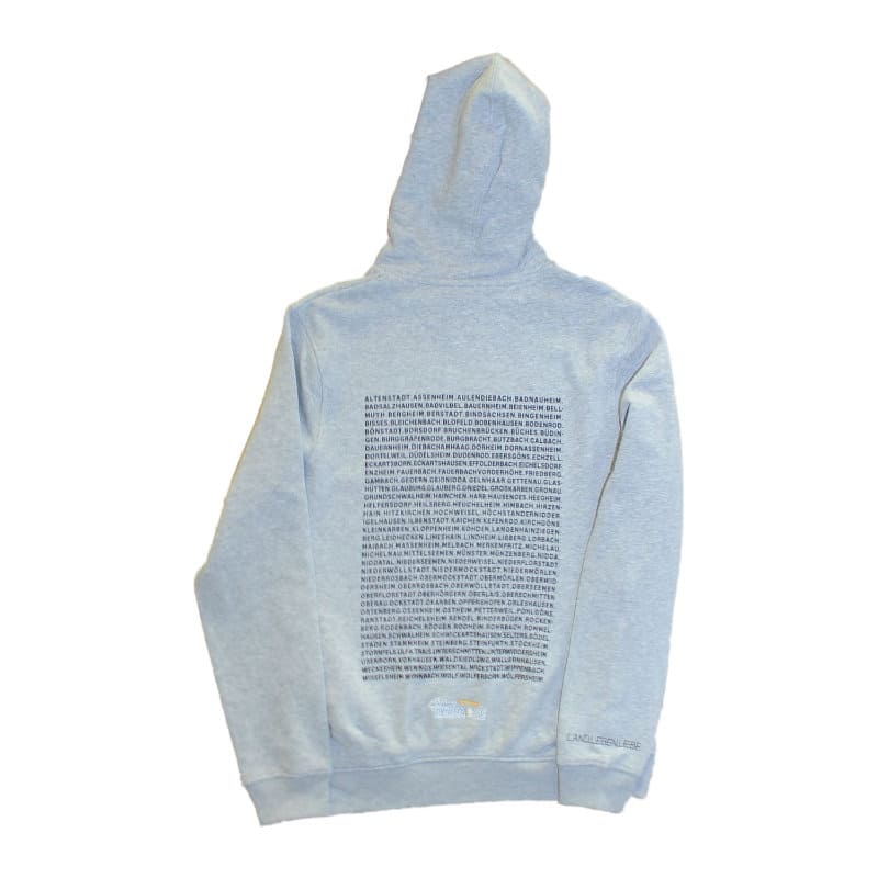 Hoodie Wetterau - seit 1972  -grau-