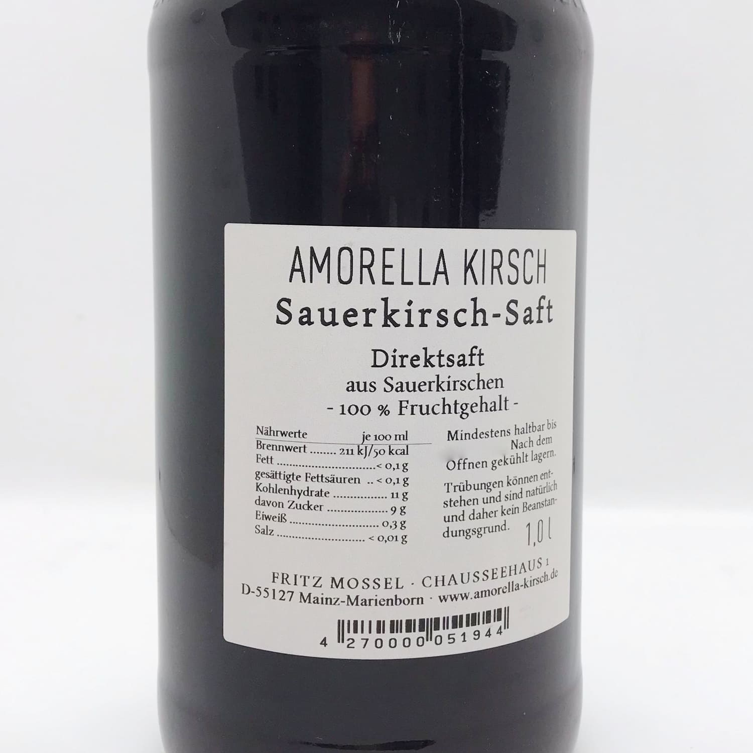 Sauerkirschsaft 1,0L