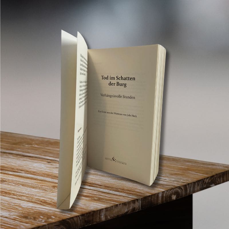 Verhängnisvolle Stunden- Reihe "Tot im Schatten der Burg" Kriminalroman