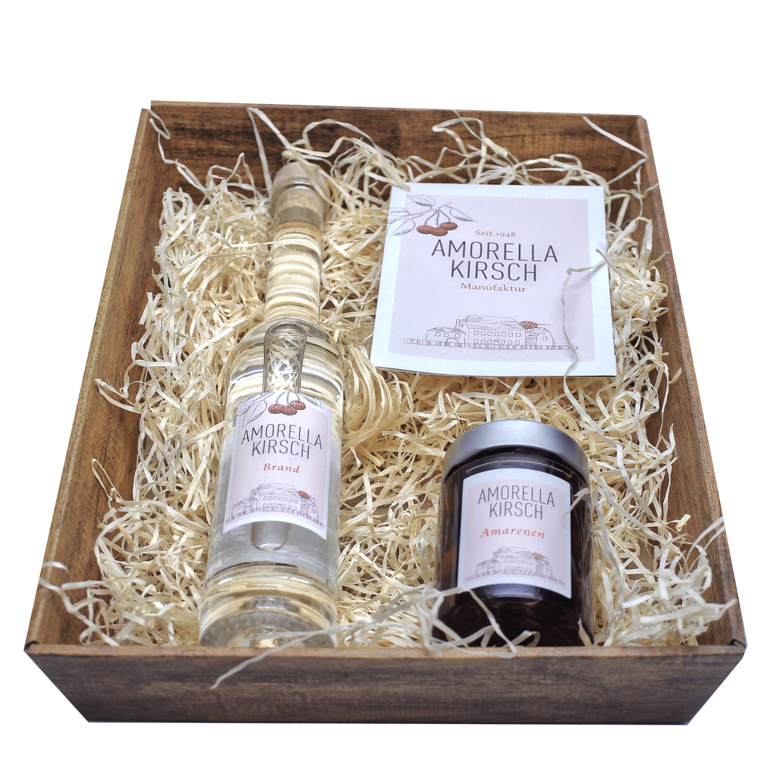 Kirschbrand trifft Amarenen Geschenkset